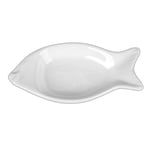 'Holst Porcelaine Mi Coque 0004 10 cm Poisson Faro Blanc 10.6 x 5.3 x 1,5 cm