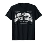 Ghost Hunter Paranormal Investigator T-Shirt