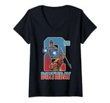 Marvel Shuri and Okoye 2nd Birthday T-Shirt avec Col en V