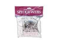 EUROPALMS Halloween spider web white 50g, Europalms Halloween spindelnät vit 50g UV-aktiva