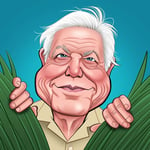 David Attenborough Birthday Greeting Sound Card By Really Wild Cards