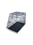 Active Canis Travel Dog Car Angled Cage L90 W56 H65 cm Black