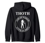 Thoth Egyptian God Zip Hoodie