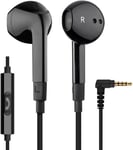 FEROX Wired Earbuds In-Ear Headphones, Earphones with Microphone, 5 Years Warran