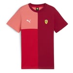 PUMA Scuderia Ferrari Race Lifestyle Tee Youth, storlek 128 cm