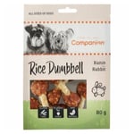 Companion Rabbit Rice Dumbell Godbiter til hund 80 g