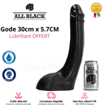 Gros Gode XXL SEXTOY All black Geant Réaliste 30cm Enorme fist Anal Vaginal H F