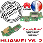 Huawei Y6-2 JACK Branchement Chargeur PORT de Charge ORIGINAL Câble Micro USB