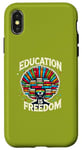 iPhone X/XS Education is freedom, Knowledge Power, Motivation,Book lover Case