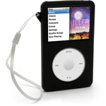 Black Silicone Skin Case for Apple iPod Classic 80gb 120gb 160gb Cover Holder