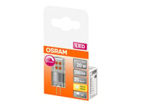 Osram - Led-Glödlampa - Form: T15 - G4 - 2 W (Motsvarande 20 W) - Klass F - Varmt Vitt Ljus - 2700 K