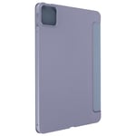 Housse pour Xiaomi Pad 6 et Pad 6 Pro Trifold Clapet Support video / clavier Mise en Veille Avizar Bleu Gris