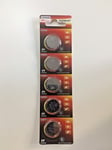 5 Piles-Boutons CR2025 3V Lithium Batteries Button Cell 3V Litium Cr 2025