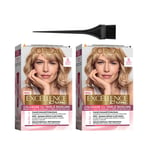 L'Oréal Paris Excellence Creme Permanent Hair Color All Colors 2-Pack, 3-Pack