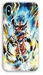 Coque pour iphone X/XS Manga Dragon Ball Sangoku Blanc