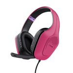 Trust GXT 415P Zirox Casque Avec fil Arceau Jouer Rose - Neuf