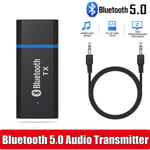 1PC Aux Bluetooth-yhteensopiva sovitin Auton langaton ääni 2in1 TV/PC/Auto Bluetooth 5.0 4.2 4.0 vastaanotin Kaiutin Audiovastaanotin