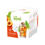 Peach Ice Tea - Café Rene  - 16 kapslar till Dolce Gusto