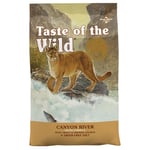 Taste of the Wild - Canyon River Feline - säästöpakkaus: 2 x 6,6 kg