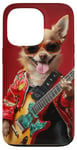 iPhone 13 Pro Chihuahua Dog lovers Rock music Cute pets Pet Fun Case