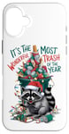 iPhone 16 Plus It’s the Most Wonderful Trash of the Year Raccoon Pun Case