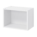 Caisson haut de cuisine GoodHome Caraway Blanc H. 36 cm x l. 50 cm