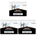 PRO PLAN Chat Hydra Care 10x85g (Lot de 3)