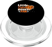 Funny Little Sister - Grande fan de basket-ball pour filles PopSockets PopGrip pour MagSafe