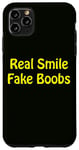 Coque pour iPhone 11 Pro Max Real Smile. Faux Seins