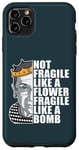 iPhone 11 Pro Max Ruth Bader Ginsburg NOT FRAGILE LIKE A FLOWER BOMB RBG Meme Case