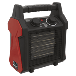 Sealey Industrial Ceramic Fan Heater With Thermostat Control 2800W Portable CH28