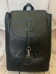 Cowboysbag Ladies Backpack Little Tamarac, Colour Black, Leather, A4 compartment