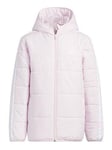 Adidas Sportswear Junior 3 Stripe Padded Jacket - Pink