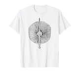 Sword and Sun occult Symbol Mystic Magic Mysticism Art T-Shirt