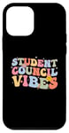 iPhone 12 mini Retro Groovy Student Council Vibes, School Student Council Case