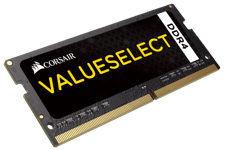 CORSAIR 16GB DDR4 2133MHz SoDimm 1,2V (CMSO16GX4M1A2133C15)