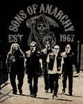 Sons of Anarchy "Reaper Crew" Canvas Print, Cotton, Multi-Colour, 3.20 x 40.00 x 50.00 cm