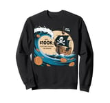 bitcoin at 100k: fortune favors the brave, bitcoin crypto Sweatshirt