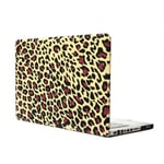 Skal för Macbook Pro 13.3-tum | A1278 | Stilrent skydd | Leopardmönster Brun