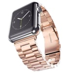 SKALO Länkarmband Apple Watch Series 1-3 38mm - Fler färger Rosa guld