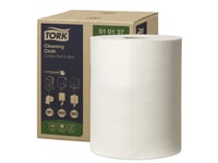 Tork 510137, Cellulose, Polyester, Polypropylen (Pp), Hvit, 320 Mm, 250 Mm, 127 M, 2,23 Kg