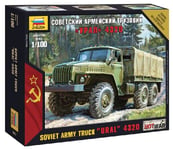 Ural 4320 Camion De L'Armée Soviétique 1:100 Kit De Modèle En Plastique ZVEZDA