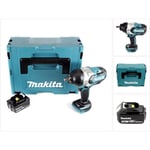 Makita - dtw 1002 M1J 18 v Li-Ion Brushless Boulonneuse à chocs sans fil avec Boîtier Makpac + 1x Batterie bl 1840 4,0 Ah - sans Chargeur