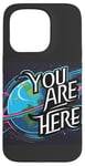 Coque pour iPhone 15 Pro Galaxy Science Geek Gifts T-shirt You are here Deep Space