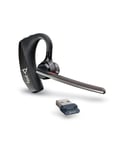 Poly Voyager 5200 UC Wireless Headset & Charging Case - Single-Ear Bluetooth Hea