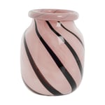 Lene Bjerre Marena vase o16 cm Rose-black