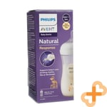 Biberon PHILIPS AVENT Natural Response décoré de girafe 260 ml 1 m +