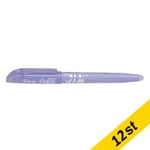 Överstrykningspenna | Pilot Frixion Soft Light | violett | 12st