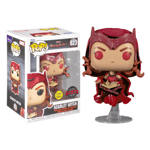 Funko Pop Scarlet Witch Book Glow #823 - Marvel - Wandavision - Figurine Vinyle