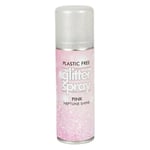 Hårspray glitter rosa  100 ml – blinga håret till fest, maskerad och utklädnad!